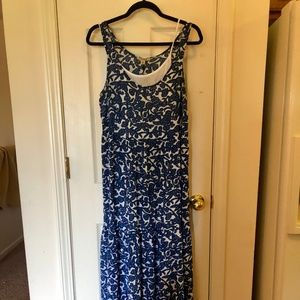 Lucky brand two layer maxi dress